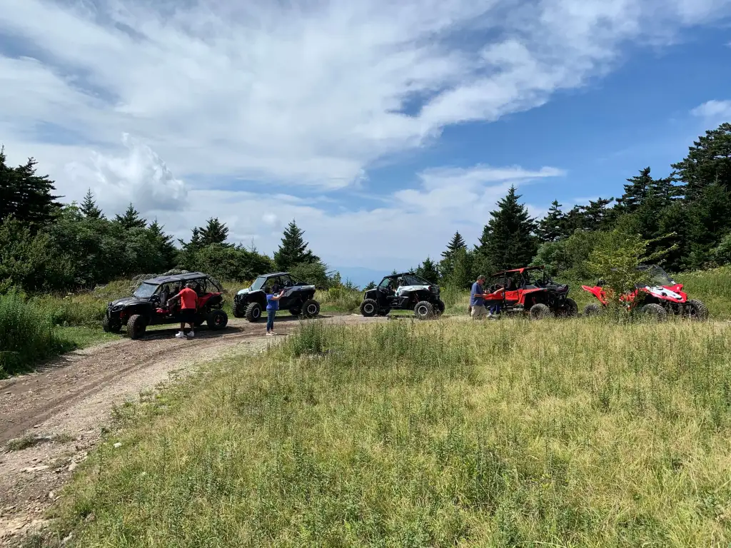 Unseen Pass SXS tour options in Ashe County, NC