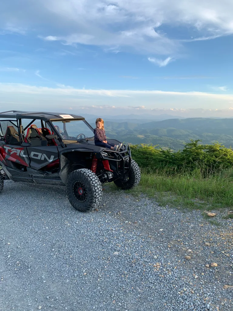 Stop along the Unseen Pass Roxor itinerary near West Jefferson, NC