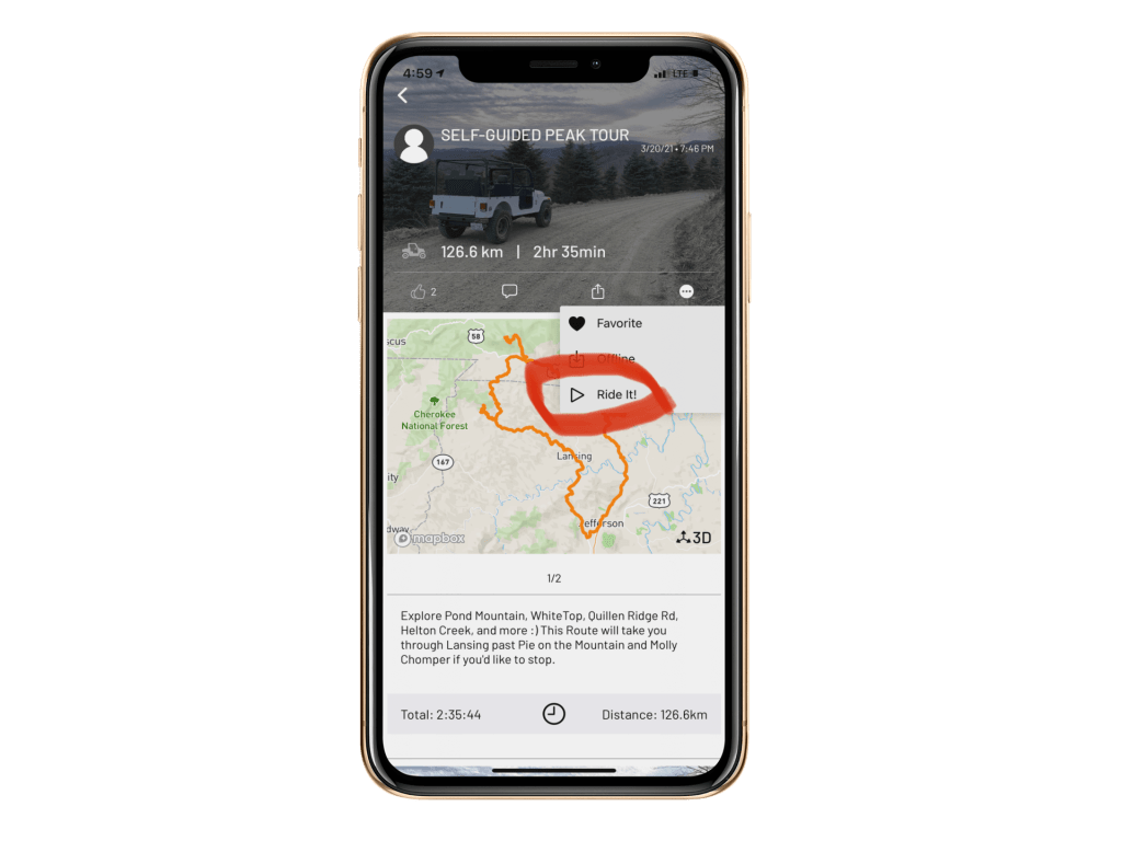 Self Guided Peak Route from Unseen Pass
