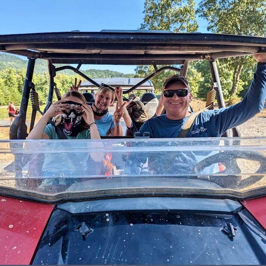 Family on a UTV | Off road UTV Tours in Gatlinburg, TN