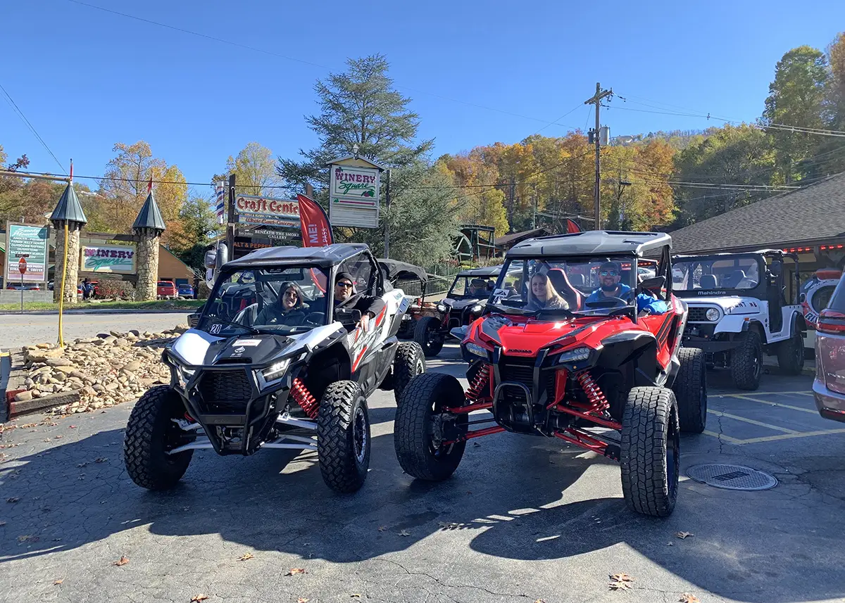 Off-Road Gatlinburg UTV Rentals in the Smoky Mountains